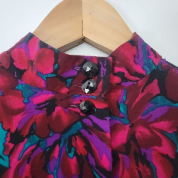 All That Jazz California Vintage Floral Dress - Picture 10 of 14